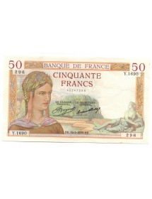 50 Francs - Cérès