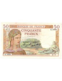 50 Francs - Cérès