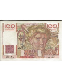 100 FRS JEUNE PAYSAN