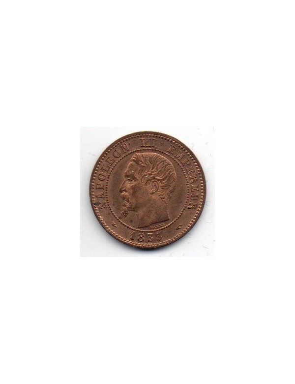 2 Centimes Bronze - Napoléon III - Tête Nue