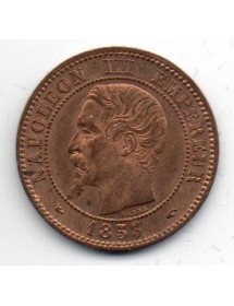 2 Centimes Bronze - Napoléon III - Tête Nue
