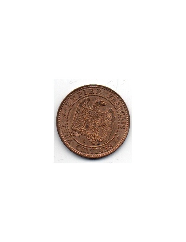 2 Centimes Bronze - Napoléon III - Tête Nue