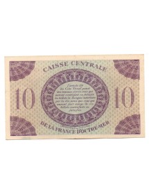10 Francs - Guadeloupe - Type Anglais