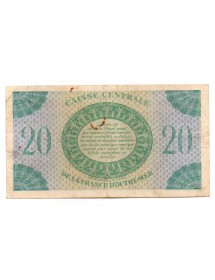 20 Francs - Guadeloupe - Type Anglais