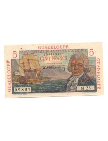 5 Francs - Guadeloupe - Type Bougainville 2