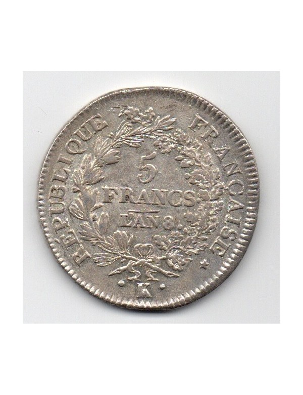 5 Francs Argent - Union et Force