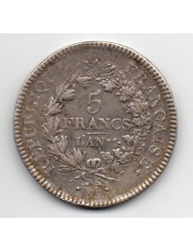 5 Francs Argent - Union et Force