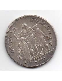 5 Francs Argent - Union et Force