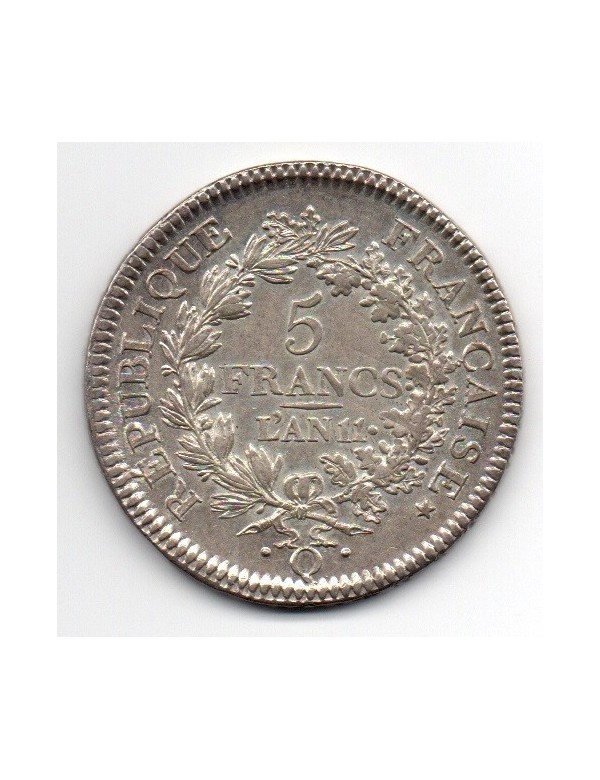 5 Francs Argent - Union et Force