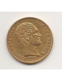 25 Francs Or - Belgique - Léopoldier - 1848 