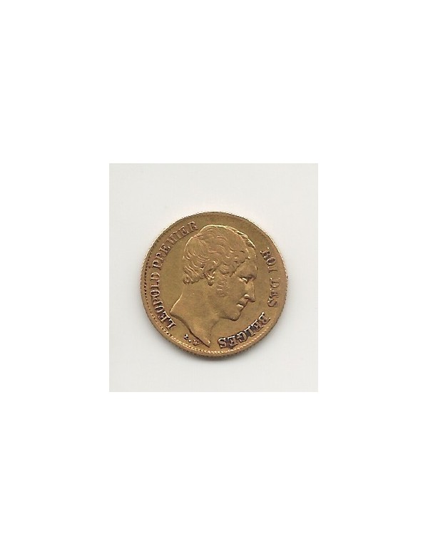 10 francs or - Belgique - Léopoldier 1849 