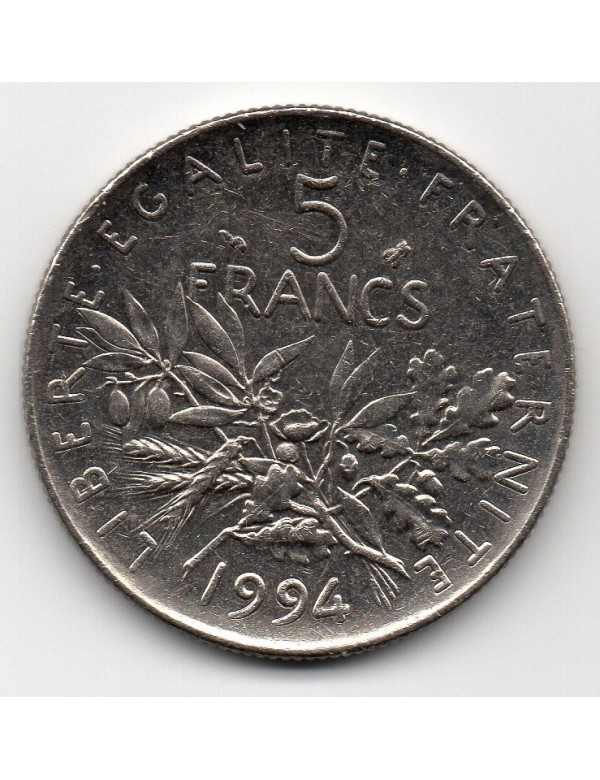 5 Francs Nickel - Semeuse
