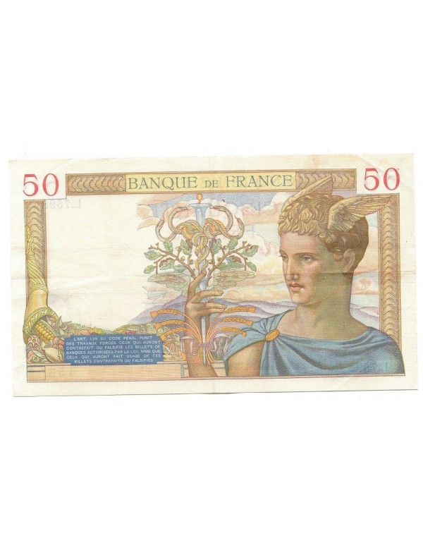 50 Francs - Cérès