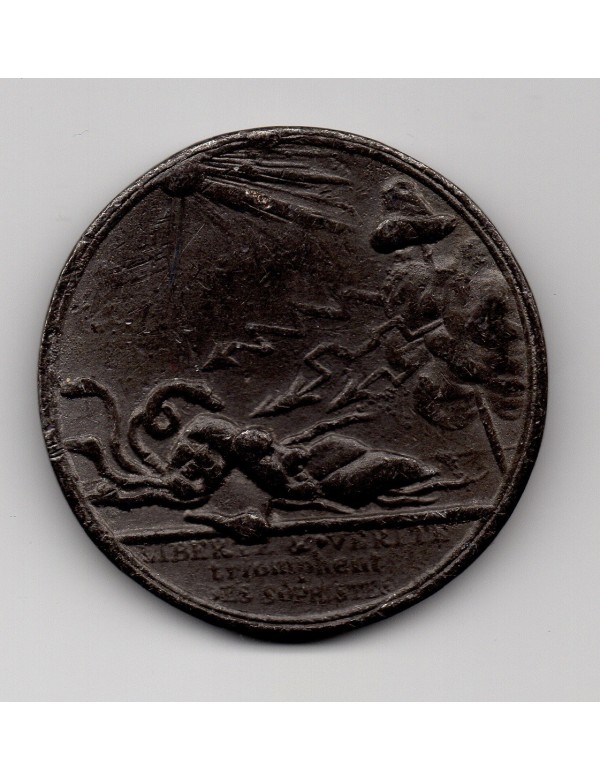 Jeton Etain - Maconnique à tous vents