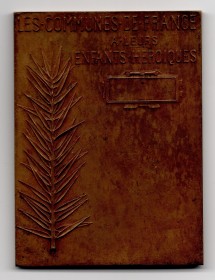 Médaille Bronze - Monument aux morts Cours Sully