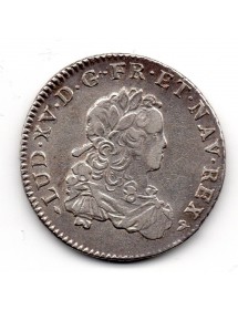 1/3 Ecu Argent - Louis XV