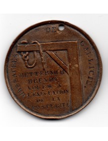 Médaille Cuivre - Massacre de Gallicie