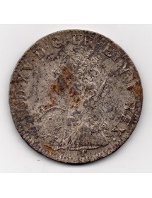 Ecu Argent - Louis XV - Aux Branches d'olivier