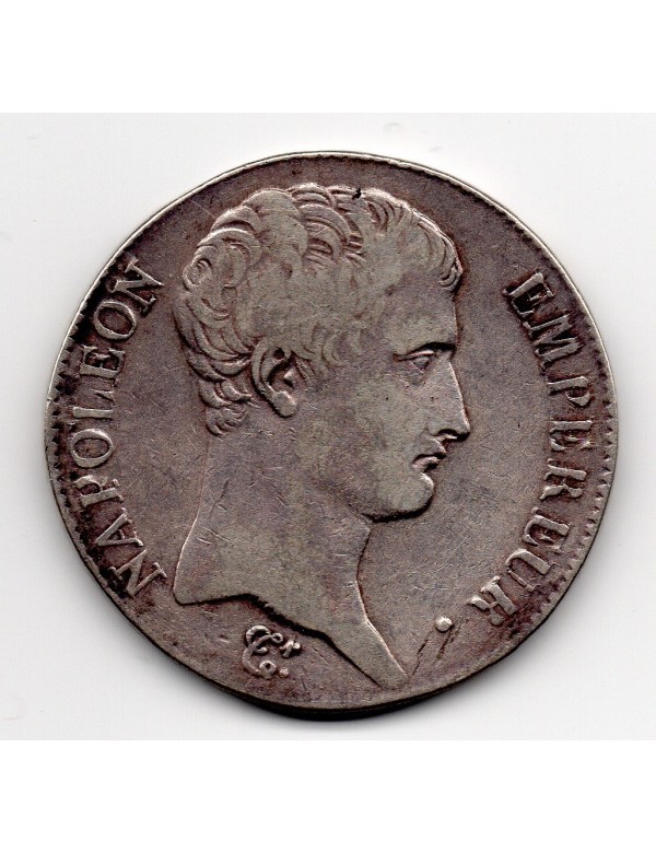5 Francs Argent - Louis XVIII - Buste Habillé