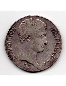 5 Francs Argent - Louis XVIII - Buste Habillé