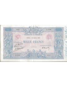 1 000 FRS BLEU & ROSE