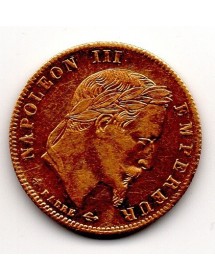 5 Francs Or - Napoléon III - Tête Laurée