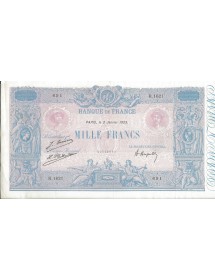 1 000 FRS BLEU & ROSE