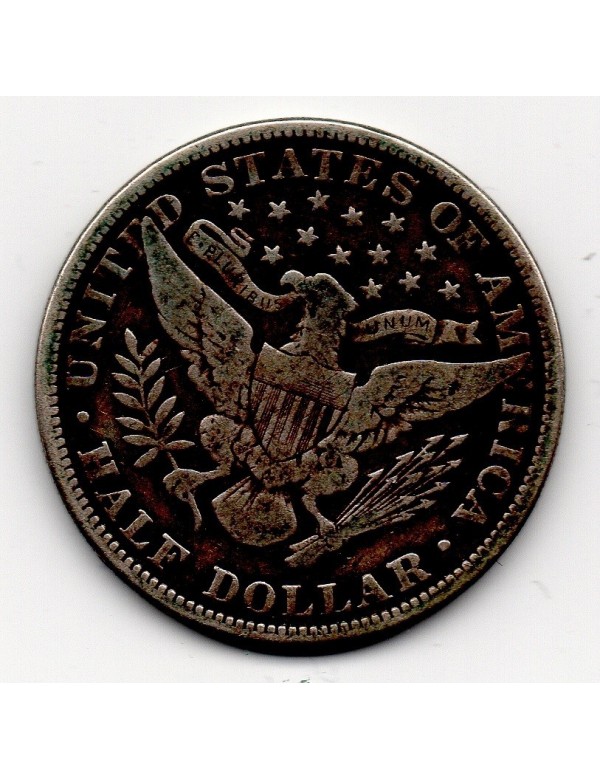 Half Dollar Argent - United States - Liberty Head