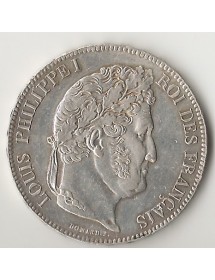 5 francs Arg. Louis Philippe Ier 