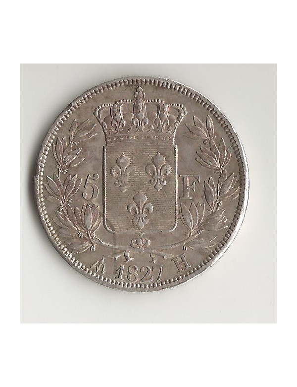 5 Francs Arg. Charles X 