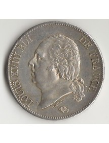 5 Francs Arg Louis XVIII