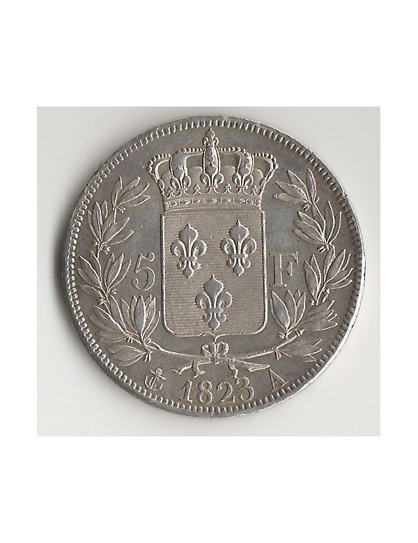 5 Francs Arg Louis XVIII