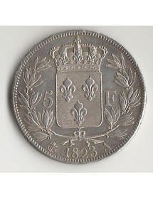 5 Francs Arg Louis XVIII