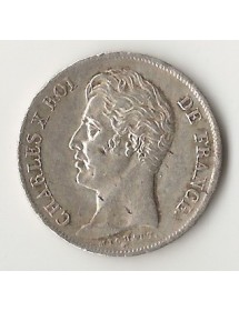 1 Francs Arg. Charles X 