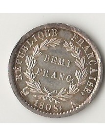 Demi Franc arg. Napoléon Ier 