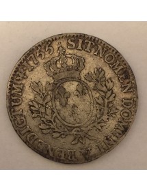 Ecu Argent - Louis XV - Au bandeau 2