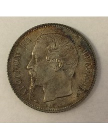 1 Franc Argent - Napoléon III - Tête nue