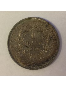 1 Franc Argent - Napoléon III - Tête nue