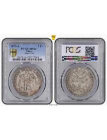 5 Francs Argent - Hercule - IIIème Pépublique