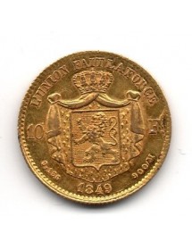 10 Francs Or - Belgique - Leopold Ier
