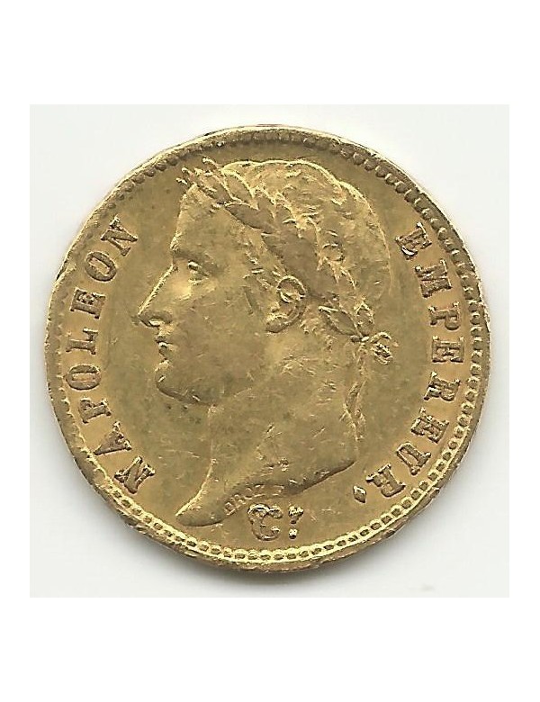 copy of 20 Francs Or - Napoléon Ier - AN 13 Q - Tête Nue
