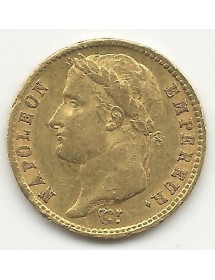 copy of 20 Francs Or - Napoléon Ier - AN 13 Q - Tête Nue