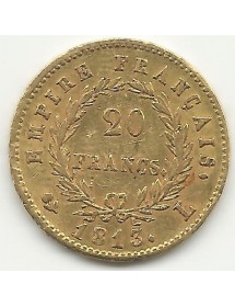 copy of 20 Francs Or - Napoléon Ier - AN 13 Q - Tête Nue
