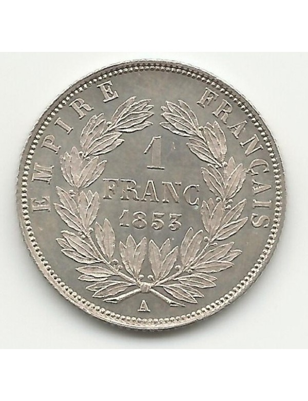 copy of 2 Francs Argent - Napoléon III - Tête nue