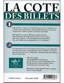 LA COTE DES BILLETS FRANCAIS 2019