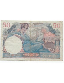 50 Francs trésor Français SUEZ 2