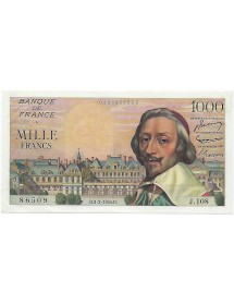 1000 FRANCS RICHELIEU