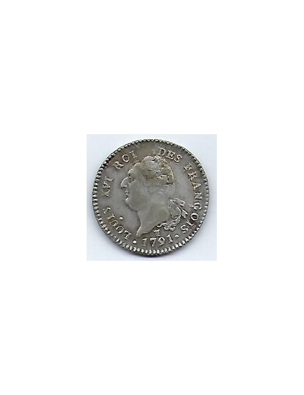 30 SOLS ARGENT LOUIS XVI