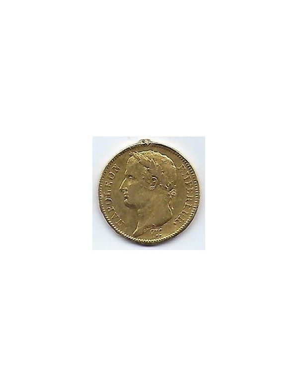 40 FRANCS OR NAPOLEON IER 1809 W LILLE