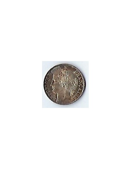 copy of 2 Francs Argent - Napoléon III - Tête nue